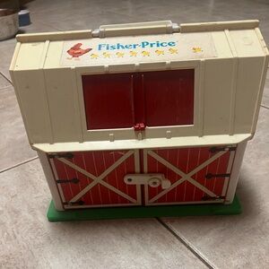 Vintage Fisher Price Family Play Barn